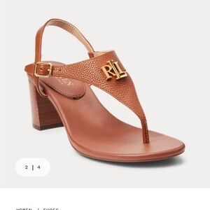 Ralph lauren heeled sandals